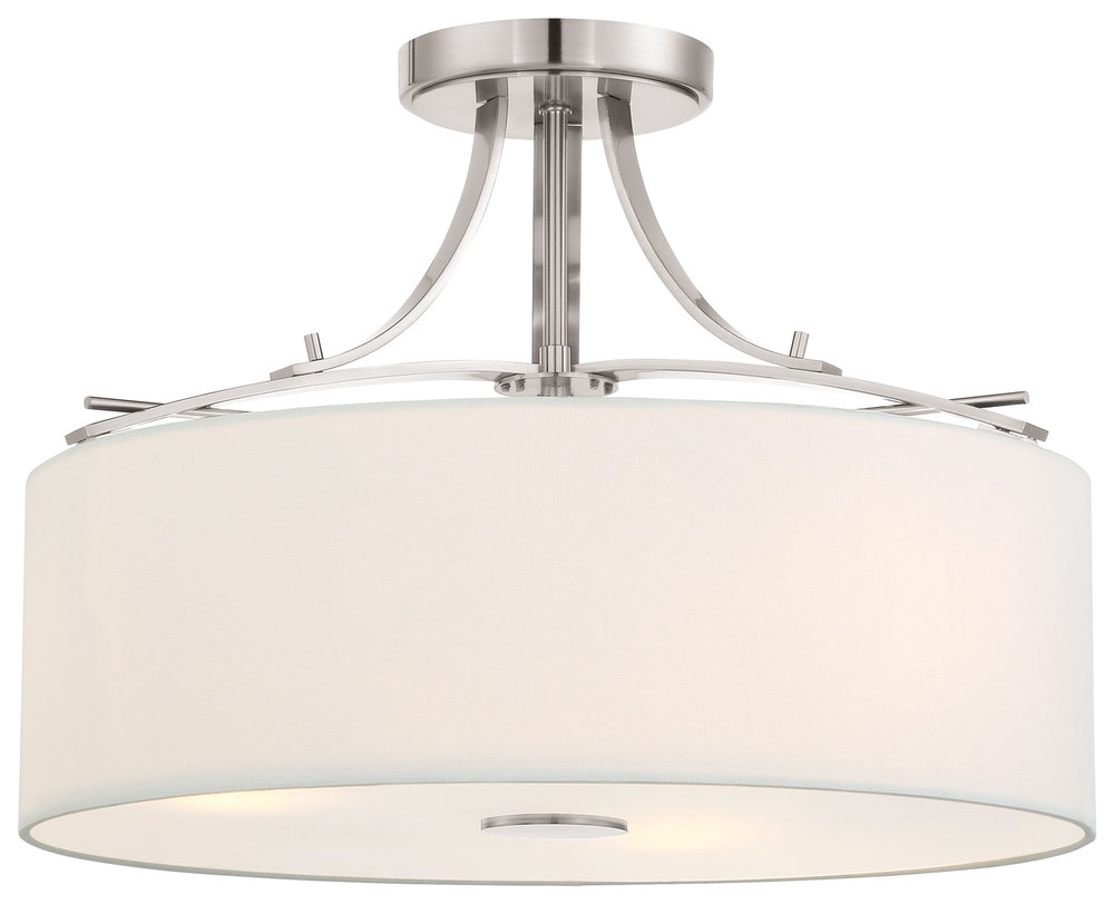 Poleis - 3 Light Semi Flush