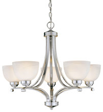 Minka-Lavery 1425-84 - Paradoxâ„¢ - 5 Light Chandelier