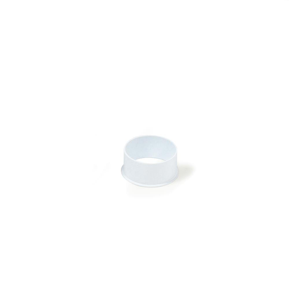 3/4" Matte Powder White Opaque Snoot for 2" & 4" Iolite Trims