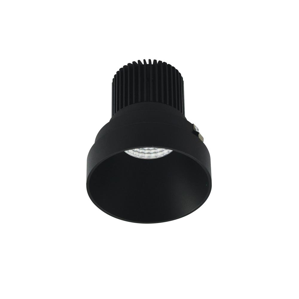 4" Iolite LED Round Trimless Downlight, 1000lm / 14W, 3500K, Black Finish