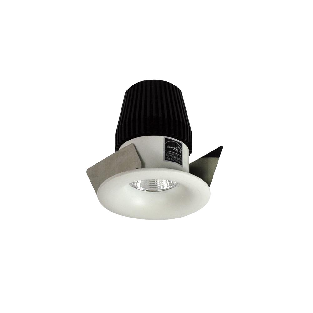 1" Iolite LED BWF Round Bullnose, 600lm, 4000K, White Reflector / White Flange