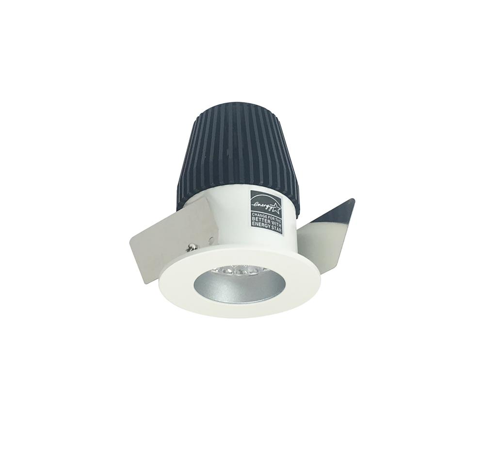 1" Iolite LED NTF Round Reflector, 600lm, 3000K, Haze Reflector / White Flange