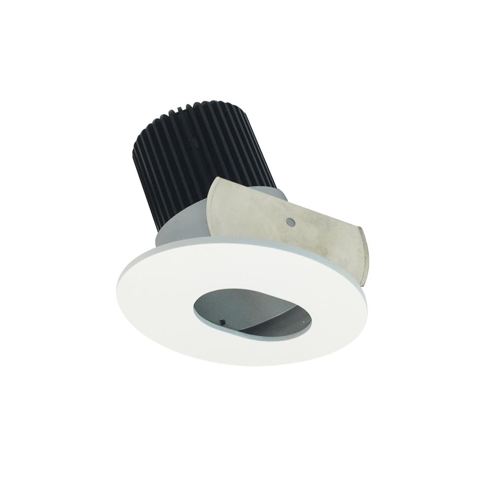 2" Iolite LED Round Adjustable Slot Aperture, 1000lm / 14W, 4000K, Matte Powder White Slot