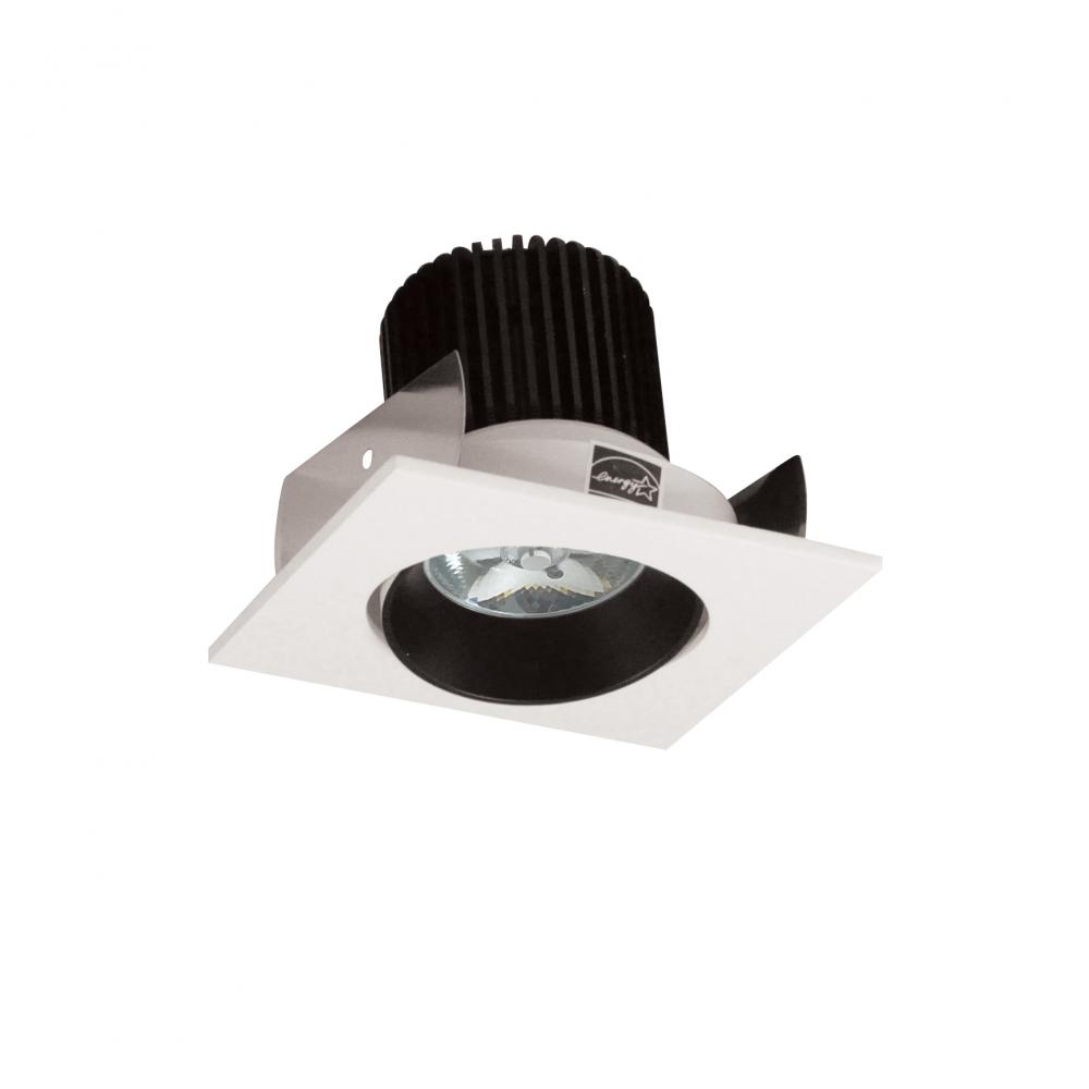 2" Iolite LED Square Adjustable Cone Reflector, 10-Degree Optic, 800lm / 12W, 3000K, Black