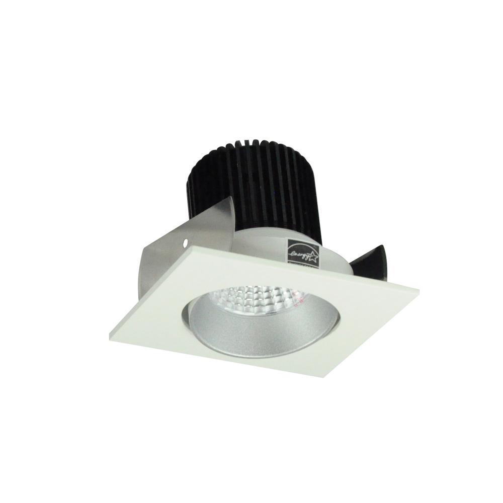 2" Iolite LED Square Adjustable Cone Reflector, 1000lm / 14W, 3000K, Haze Reflector / White