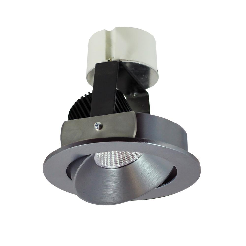 4" Iolite LED Round Adjustable Cone Retrofit, 800lm / 14W, 5000K, Natural Metal Reflector /