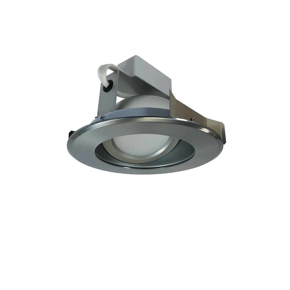 5" Cobalt Adjustable LED Retrofit, 1200lm / 14W, 4000K, Haze Reflector / Natural Metal Flange