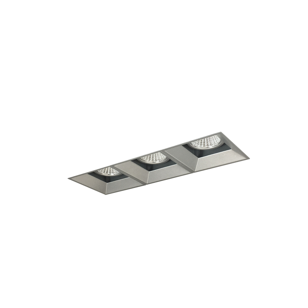 Iolite MLS 3-Head Trimless Reflector Kit, Comfort Dim, 800lm, Haze Fixed Downlt. Trims