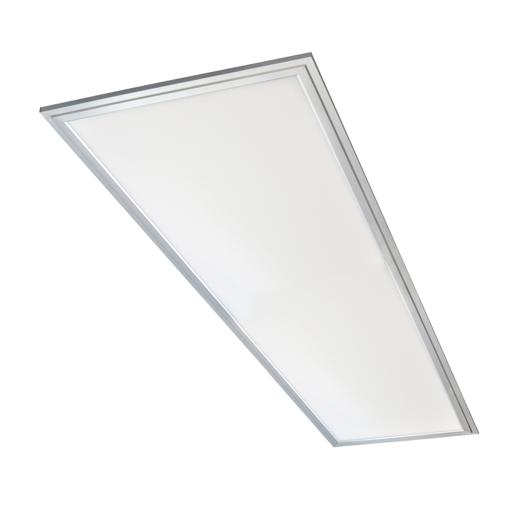 1X4 LED Edge-Lit Panel Light, 4000K, DLC, Aluminum