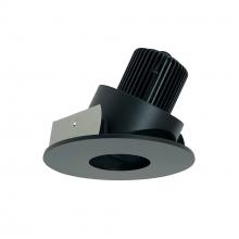 Nora NIO-4RPHA30XBB/10 - 4" Iolite LED Round Adjustable Pinhole, 1000lm / 14W, 3000K, Black Pinhole / Black Flange