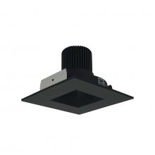 Nora NIO-4SNDSQ40XBB/10 - 4" Iolite LED Square Reflector with Square Aperture, 1000lm / 14W, 4000K, Black Reflector /