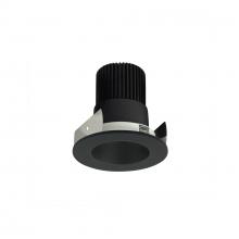 Nora NIOB-2RNDC40XBB/10 - 2" Iolite LED Round Reflector, 1000lm / 14W, 4000K, Black Reflector / Black Flange