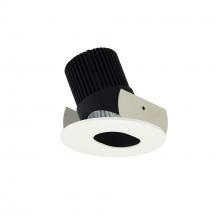 Nora NIOB-2RSL40XBMPW/10 - 2" Iolite LED Round Adjustable Slot Aperture, 1000lm / 14W, 4000K, Black Slot Aperture / Matte