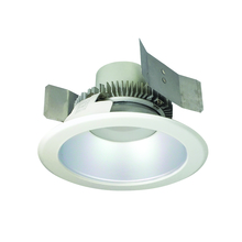 Nora NLCBC2-55127HZW/10 - 5" Cobalt Click Round Retrofit Reflector, 1000lm / 12W, 2700K, Haze Reflector / White Flange