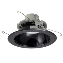 Nora NLCBC2-65140BB/10 - 6" Cobalt Click Round Retrofit Reflector, 1000lm / 12W, 4000K, Black Reflector / Black Flange