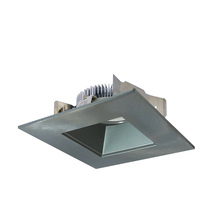 Nora NLCBS-4568540NN - 4" Cobalt Shallow High Lumen LED Trim, Square/Square Regress, 850lm, 4000K, Natural Metal