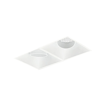 Nora NMIOTL-12-NF-AA-27X-10-MPW - Iolite MLS 2-Head Trimless Reflector Kit, 2700K, 1000lm, MPW Adj. Snoot Trims