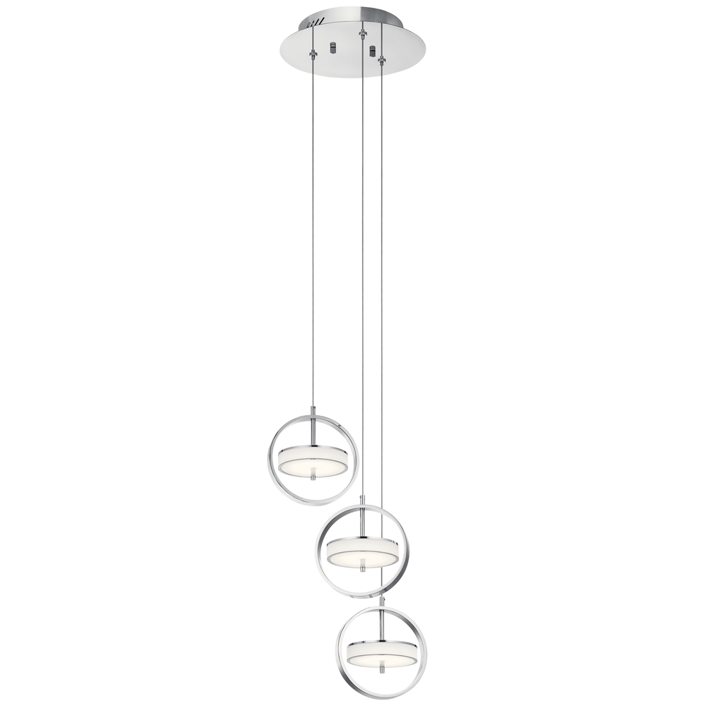 Baylin™ 3 Light Pendant Cluster Chrome