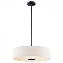 Kichler 42121BK - 3 Light Convertible Pendant