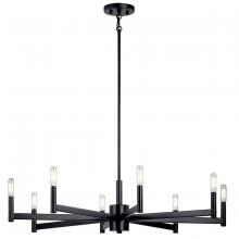 Kichler 43857BK - 8-Light Chandelier