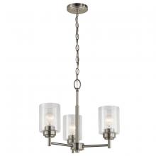 Kichler 44029NI - Mini Chandelier 3Lt