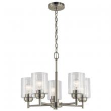 Kichler 44030NI - 5 Light Chandelier Brushed Nickel