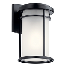 Kichler 49686BK - 1-Light Outdoor Wall Mount