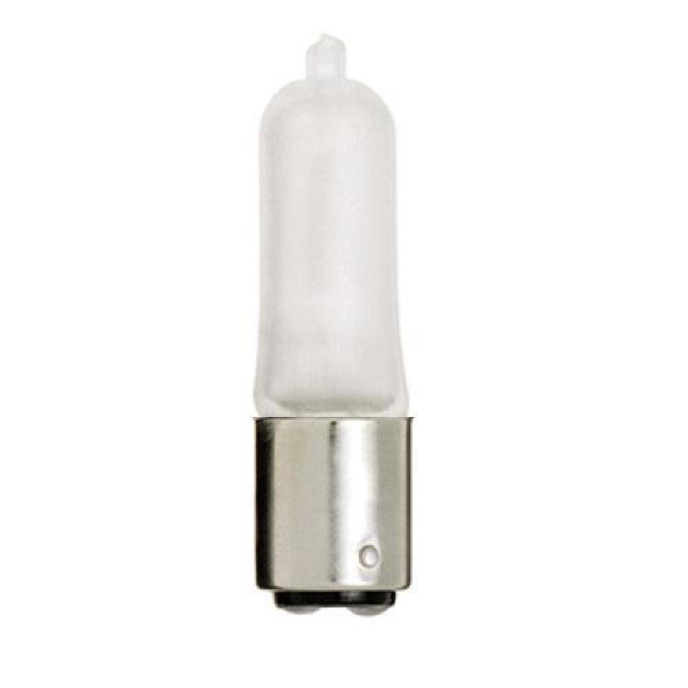 100w Ba15d Base Frosted Quartz Halogen Lamp