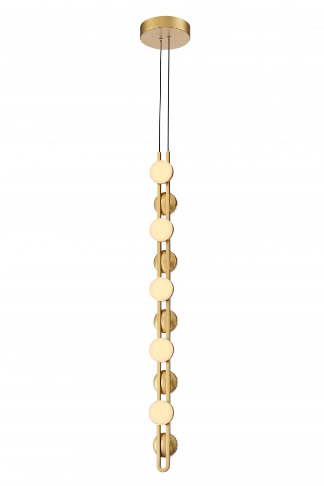 Chandelier Paint Gold 1900 lm LED