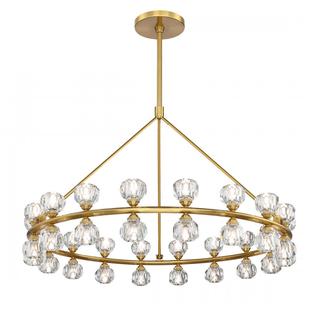 Chandelier Warm Gold G9