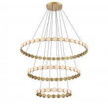 SDQ Lighting PD30801BG - Chandelier Paint Gold 13000 lm LED