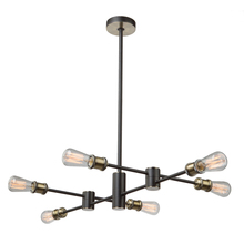 Artcraft AC10786BK - 6-Light Chandelier