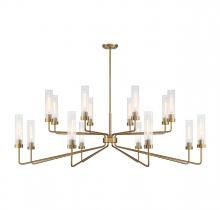 Savoy House 1-8862-16-322 - Baker 16-Light Chandelier in Warm Brass