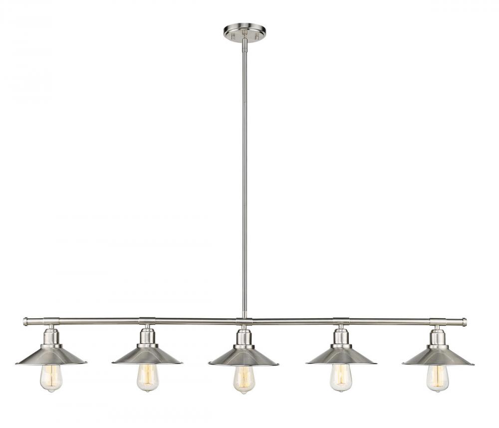 5 Light Linear Chandelier