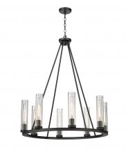 Z-Lite 3031-8BRZ - 8 Light Chandelier