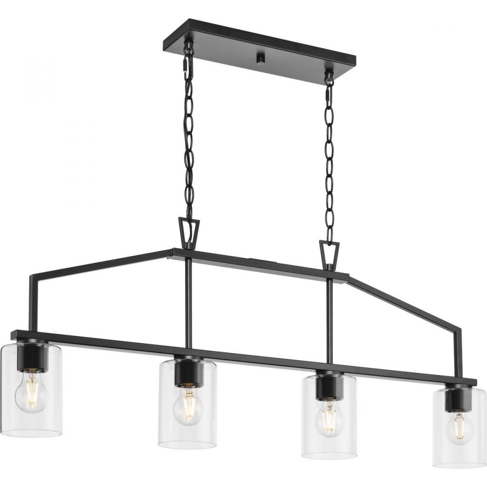 4-Light Linear Chandelier