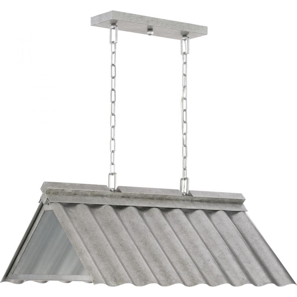 POINT DUMEÂ® by Jeffrey Alan Marks for Progress Lighting Edgecliff Galvanized Finish Outdoor Hanging