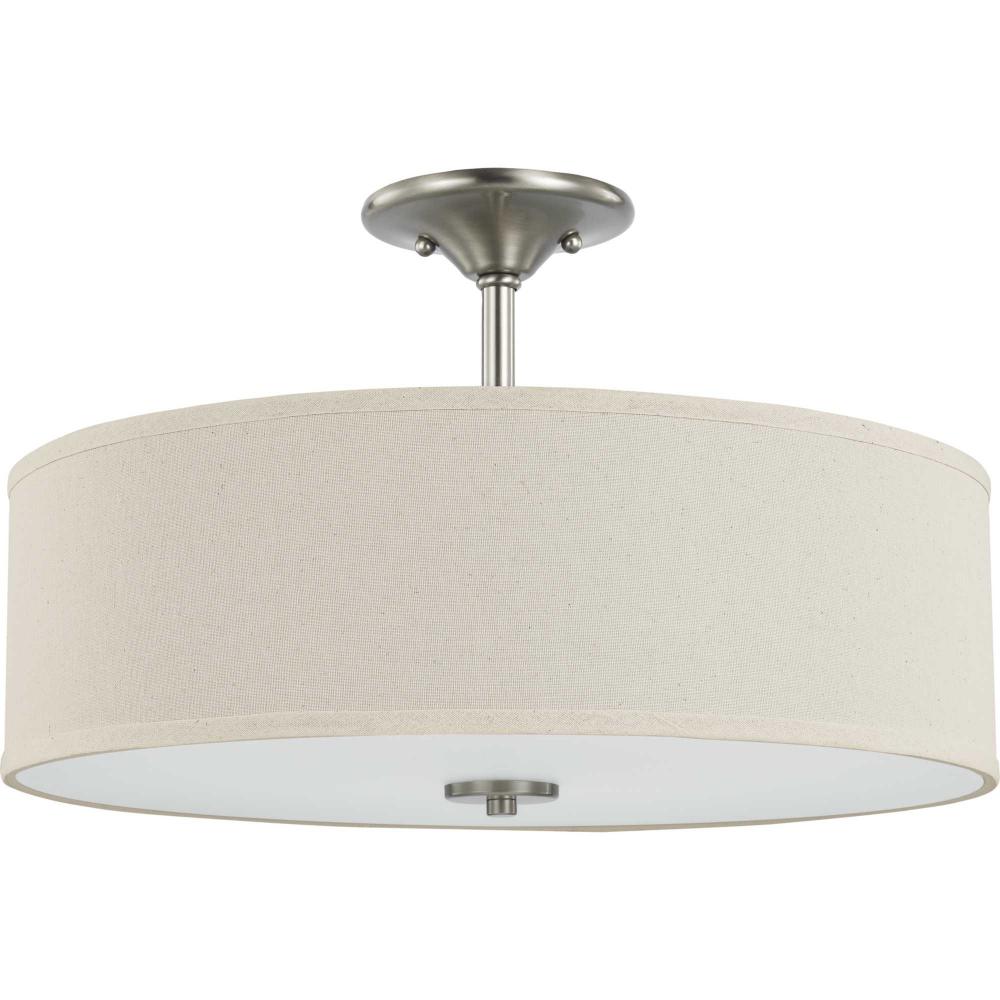 3-Light Semi Flush