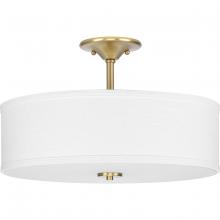 Progress P350167-012 - 3-Light Semi Flush