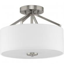 Progress P350239-009 - 2-Light Convertible Semi Flush
