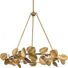 Progress P400359-204 - Laurel Collection Six-Light Gold Ombre Transitional Chandelier