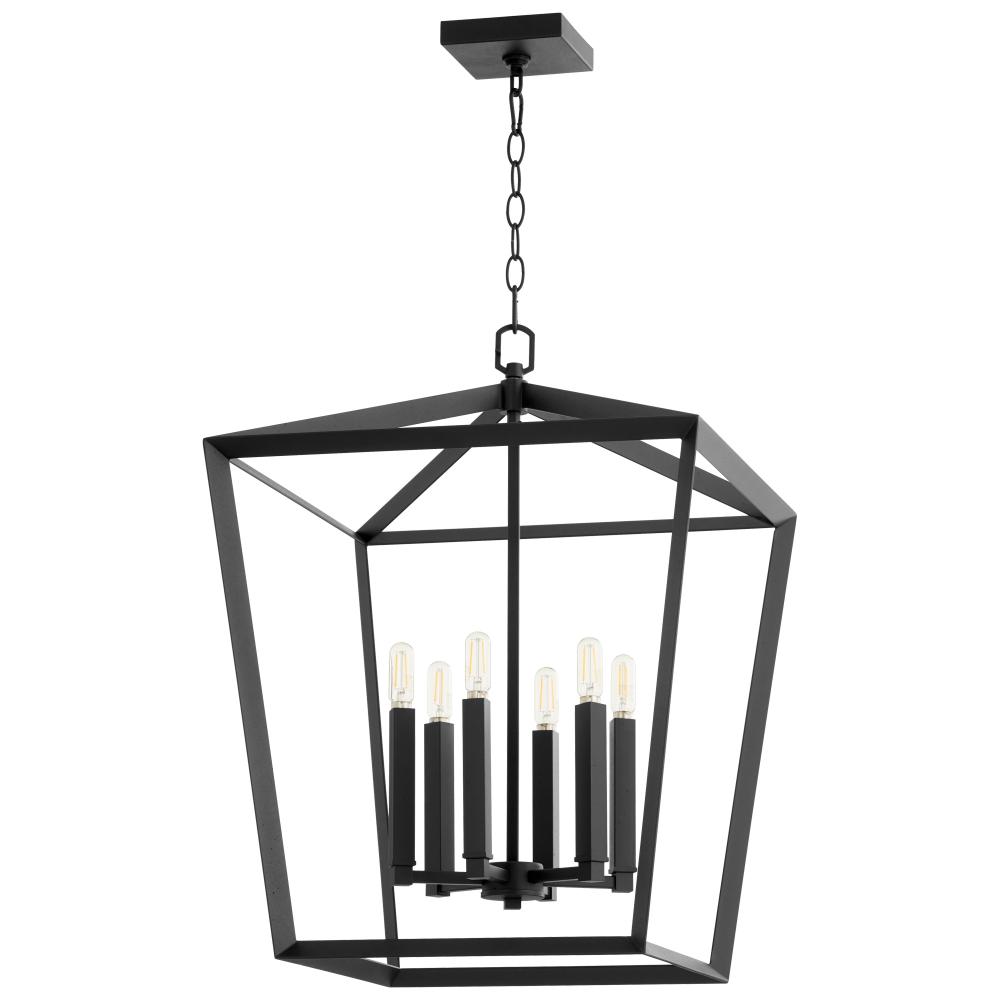 Hyperion Chandelier - 6-Light Black - Large