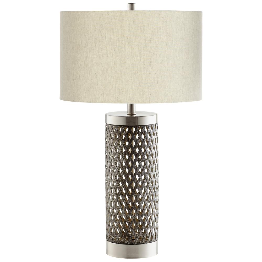 Fiore Table Lamp Satin Nickel