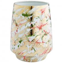 Cyan Designs 10809 - Ardent Splash Container Multi-Color Glaze - Medium