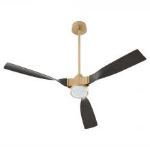 Cyan Designs 11981 - Alisio Ceiling Fan - Aged Brass | Dark Walnut