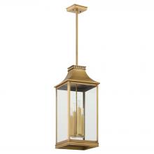 Cyan Designs 11993 - Salem 4 Light Outdoor Pendant | Heritage Brass