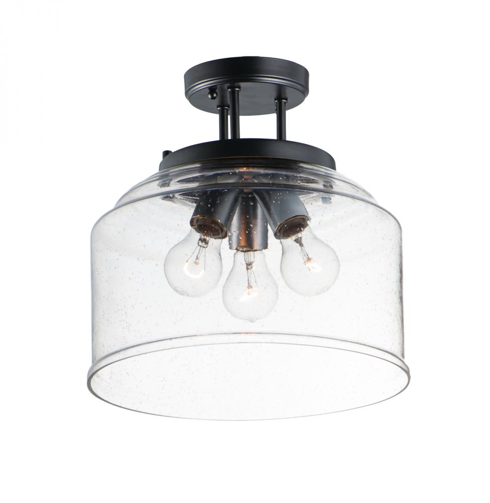 3-Light Semi Flush