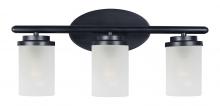 Maxim 10213FTBK - 3-Light Bath Vanity