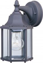 Maxim 1026BK - 1-Light Outdoor Wall Mount