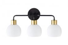Maxim 11273SWBZSBR - 3-Light Bath Vanity
